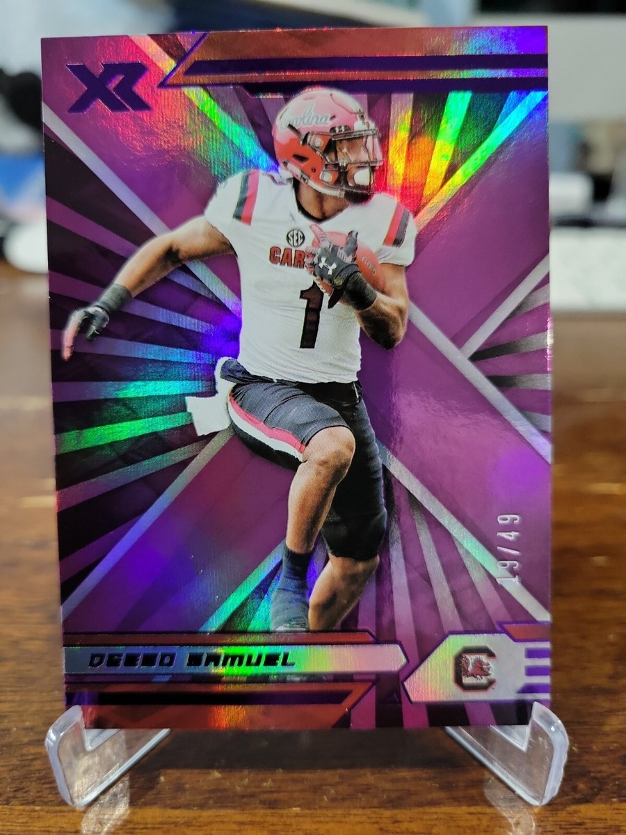 2022 Panini Chronicles XR DEEBO SAMUEL Purple 19/49 SP - San Fran
