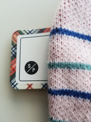 Barkley & Finn Dog Sweater Turtleneck Size SMALL Pink Multicolored Stripes - Picture 4 of 6