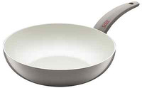Wmf Silit Selara Wok 11/28 Cm Taupe, Use For Stir Frying, Steaming, Deep Frying on sale Wmf Silit Selara Wok 11/28 Cm Taupe, Use For Stir Frying, Steaming, Deep Frying on sale