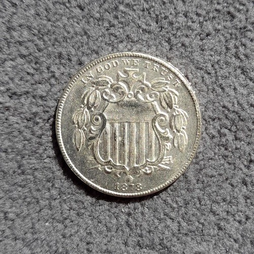 1878 Shield Nickel — photo from the most recent tracked eBay sale