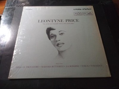 Leontyne Price   Arias NM Living Stereo RCA Victor Red Seal LSC-2506 Record 1961