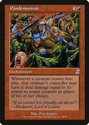 Pandemonium (TSB)  x (1) - EX/NM - 4RCards