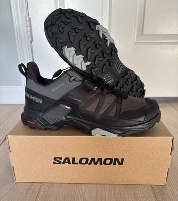 Salomon Men's X Ultra 4 GTX Gore-Tex Hiking Shoes Magnet/Black/Monument Size 8