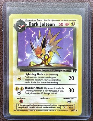 Dunkles Blitza 38/82 Team Rocket English NM Pokemon | eBay