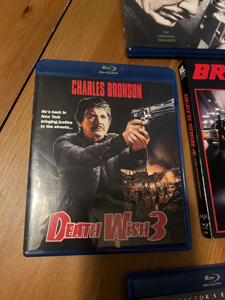 CHARLES BRONSON Death Wish Collection plus more! 10 films! Blu Ray - 4K - Image 3 of 4