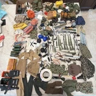 HUGE LOT GI Joe Weapons Accessories Parts Lot Vintage ORIGINAL Hasbro 1964-2000s