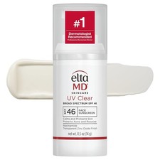 Oil Free Sunscreen with Zinc Oxide, Dermatologist Recommended, 0.5 oz
