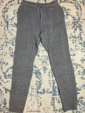 Women s Alo Jogger Sweatpants Size Medium Gray Cotton Athletic Flex Soft