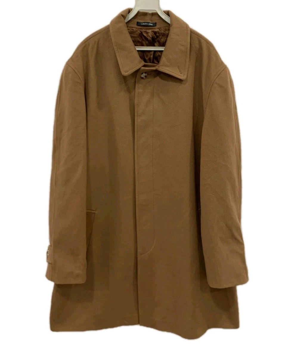 Rochester Loro Piana Storm System Wool Coat Mens 1XLT Tall Camel