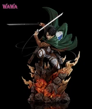 Levi Ackerman WAWA Studio Resin Figurine Statue Attack on Titan 34cm Presale
