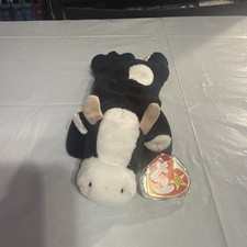 Ty Beanie Babies 1993 "DAISY" the Black & White Cow - 9.5"