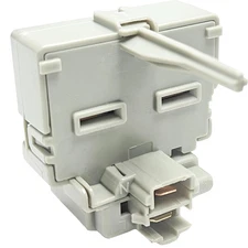 WR08X22874 Refrigerator Start Relay and Overload Kit for Ge/Hotpoint, Fridge Com