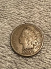 1902 Indian Head Cent Penny Exactly As Pictured Shipped Insured And Tracked -L22