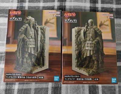Naruto Madara and Hashirama Books Holders Set of 2 Acrylic Stand Figure New JPN