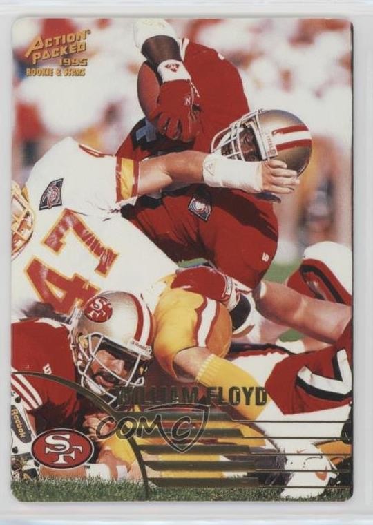 1995 Action Packed Rookies & Stars William Floyd #39 08vd