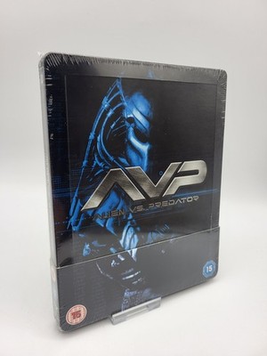 ALIEN VS PREDATOR Blu-Ray Steelbook aus Sammlung ZAVVI EXCLUSIVE NEU OVP 