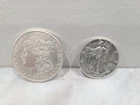 1882 Morgan Silver Dollar 1941 S Walking Liberty