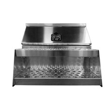 Aluminum Step Tool Box 30"×25"×28" Aftermarket