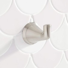 446800 Provincetown Single Robe Hook - Brushed Nickel