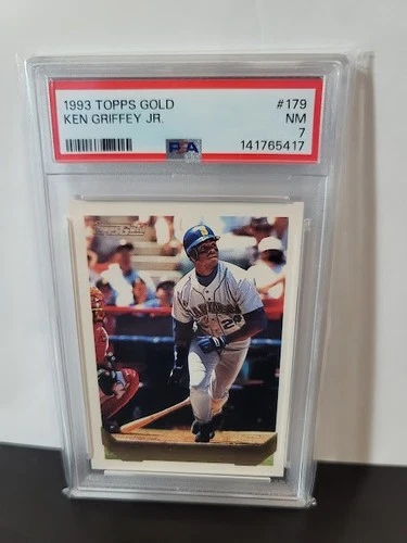 1993 Topps - Ken Griffey Jr #179 Gold - PSA 7