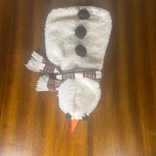 Dog Puppy Pet Snowman Costume Perfect Christmas With Bonus Bear Outfit Medium