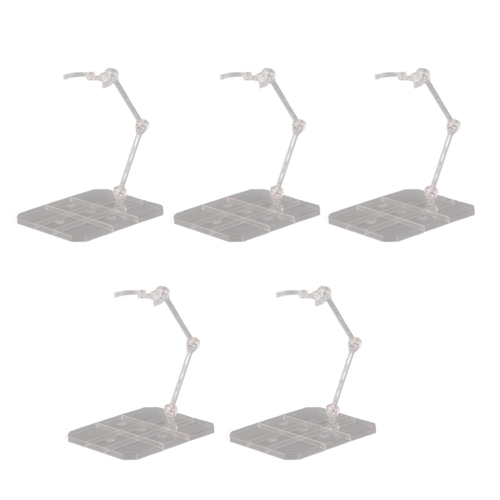 5 Packs Action Figure Stand Doll Model Support Multi Functional Adjustable