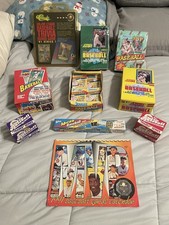 Baseball Card Box Lot: ‘90 Score ‘91 Score, Topps, Donruss & Topps Traded Sets