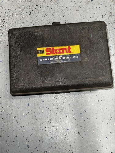 Vintage Stant ST-255 Cooling System Pressure Tester Kit a-x