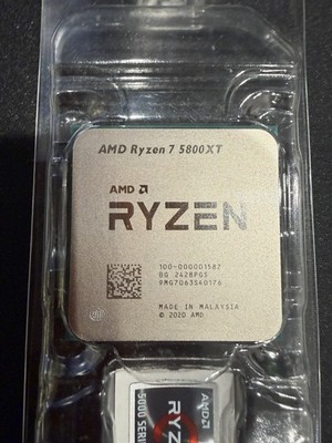 AMD - Ryzen 7 5800XT 8-Core - 16-Thread 3.8 GHz (4.8 GHz Max Boost