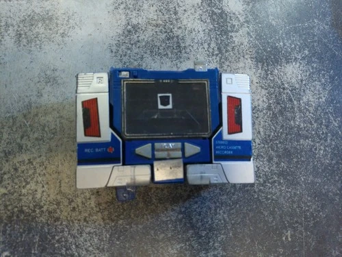 Transformers G1 Vintage Takara 1974 1983 Soundwave Cassette Player AS IS!