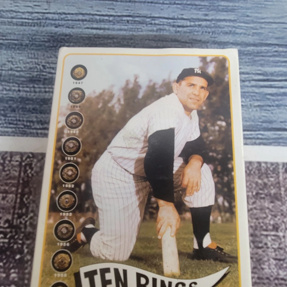 Cintas de colección Ten Rings: My Championship Seasons de Kaplan & Yogi Berra, HCDJ, MLB Foto 2 de 4