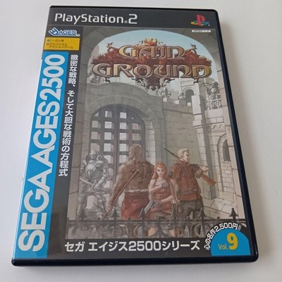 PS2 PlayStation 2 GAIN GROUND SEGA AGES 2500 Action Video game software USED