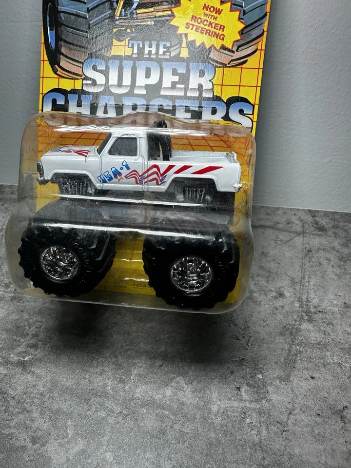 Винтажный 1985 Matchbox The Super Chargers США -1 Monster Truck НОВЫЙ В КОРОБКЕ РЕДКИЙ - Изображение 2 из 4