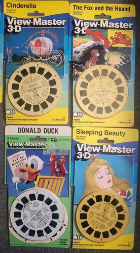 (11) View Master 3D Rollen Set Disney Mickey Mouse, Winnie Puuh, Dumbo. - Bild 2 von 4