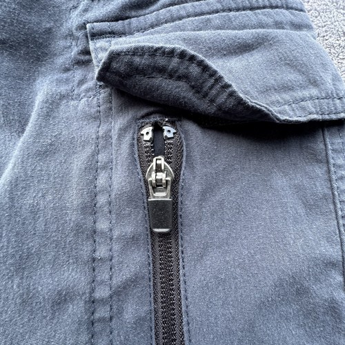 BC Clothing Pants Mens Mx30 Gray Convertible Cargo Belted Hiking Stretch Shorts - Picture 10 of 20