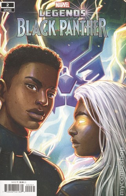 #ad Black Panther Legends #2C Edge Variant NM 2022 Stock Image $2.90