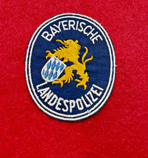 Polizei Uniform Aufnäher, Patch, Bayerische Landespolizei