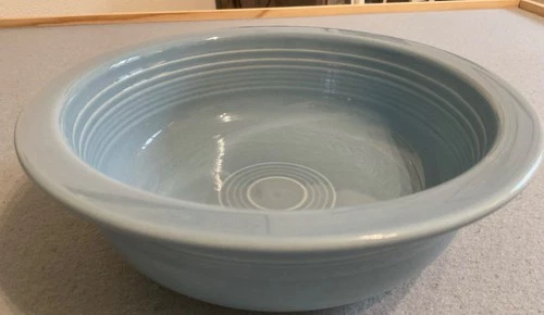 Fiesta Fiestaware Periwinkle Blue Serving Bowl Quart 8.25"x2.75" RETIRED