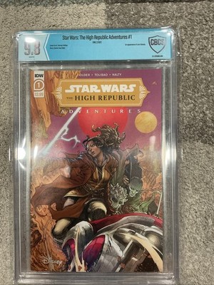 Star Wars The High Republic Adventures 1 CBCS 9.8 White Pages 1st Lula Talisola