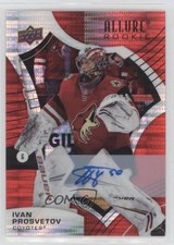 2021-22 Upper Deck Allure Rookies Red Rainbow Auto Ivan Prosvetov #113 Auto 7i2