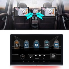 2x 14'' Android 12 Car Headrest Monitor Touch Screen HDMI Wifi USB 8-Core 2G+32G