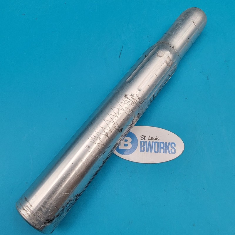 Vintage STRONG Japan 26.6mm Diameter Fluted Alloy Seatpost   c2