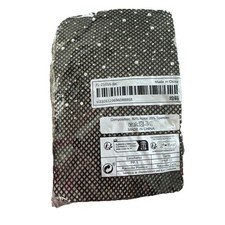 Fishnet Tights Sequins  Sparkles New In Box 1 Size Fits All Black