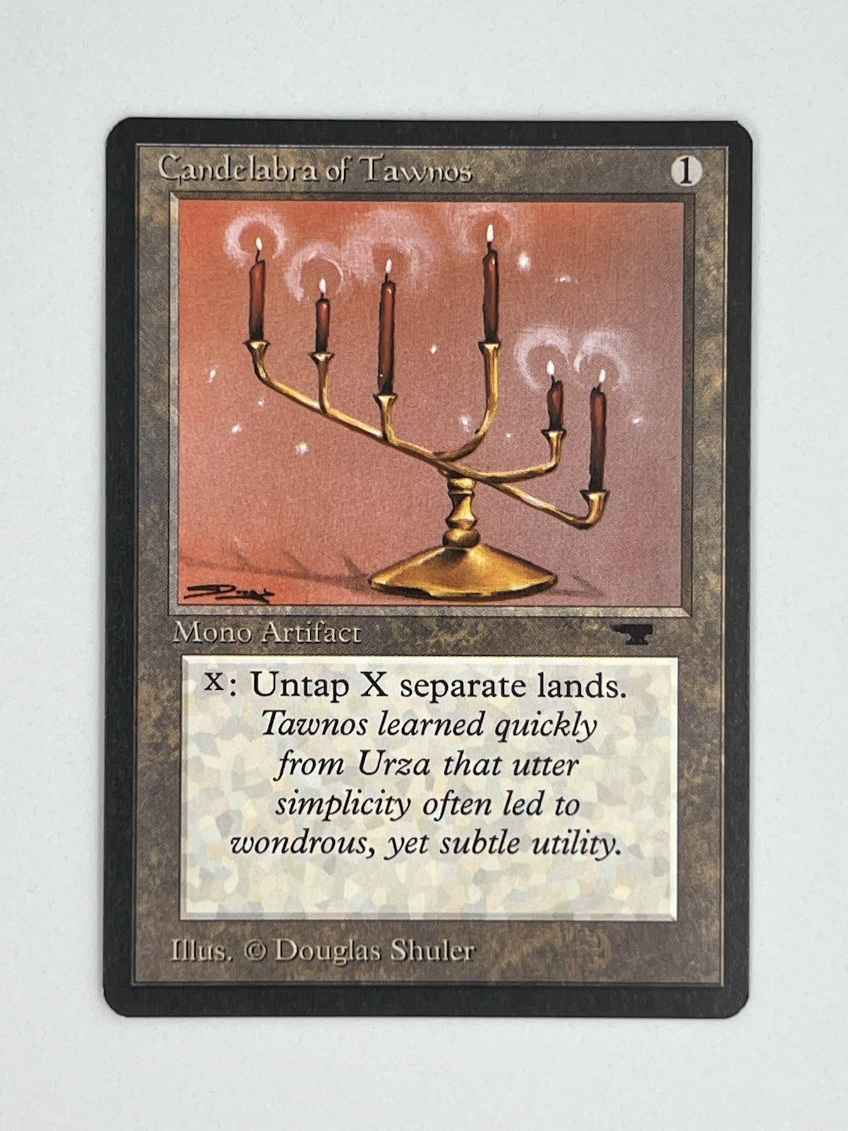 Candelabra of Tawnos ① Candelabra of Tawnos 1994 Antiquities Base Price Guide - Sports
