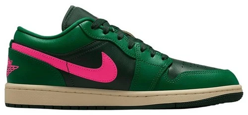 Jordan 1 Low Malachite Pink Blast W