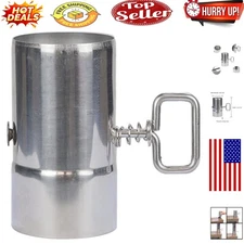 Stainless Steel Stove Pipe with Damper for Safe, Controlled Venting