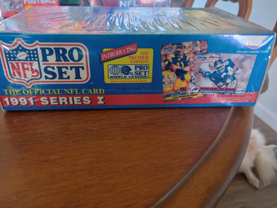 NFL Pro Set The Official NFL Card 1991 Series 1 - Imagem 3 de 3