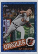 2020 Topps Silver Pack 1985 Chrome Baseball Series 2 Blue Hunter Harvey 07d9