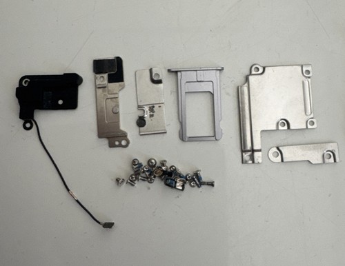 Original Apple iPhone 6 Plus Schrauben Blech Abdeckung Kleinteile Deckel Set