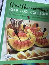 Good Housekeeping Keep Cool Cookbook Paperback 1971 Vintage MCM